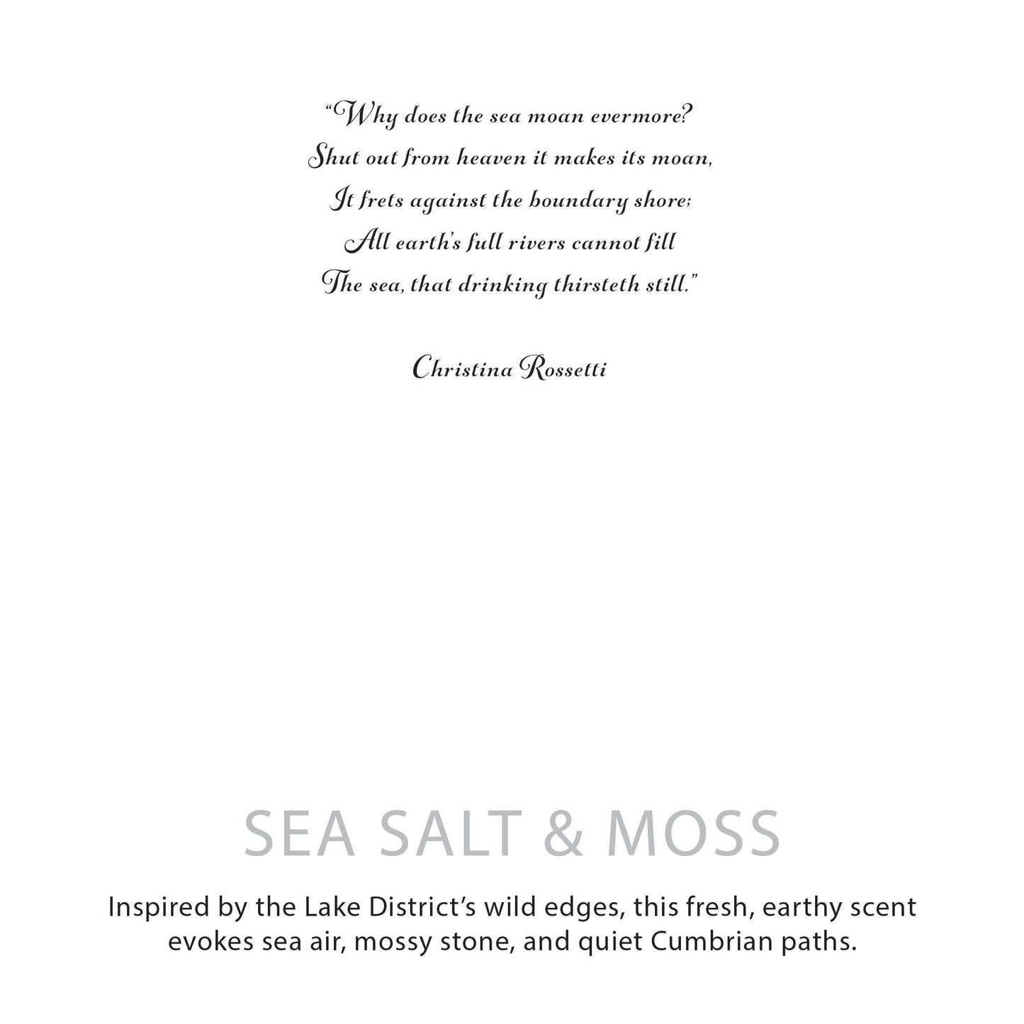 The Seasalt & Moss Botanical Candle
